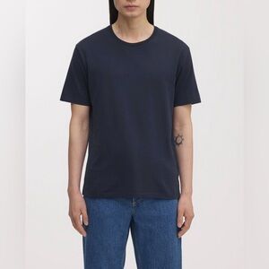 Navy Blue Men's Short Sleeve Tee